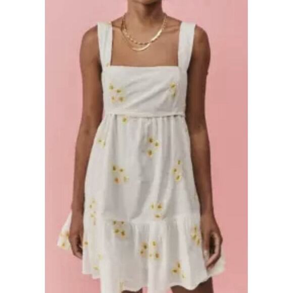 Urban OutfiittersTiered Sunflower Dress Size XS - Picture 1 of 16